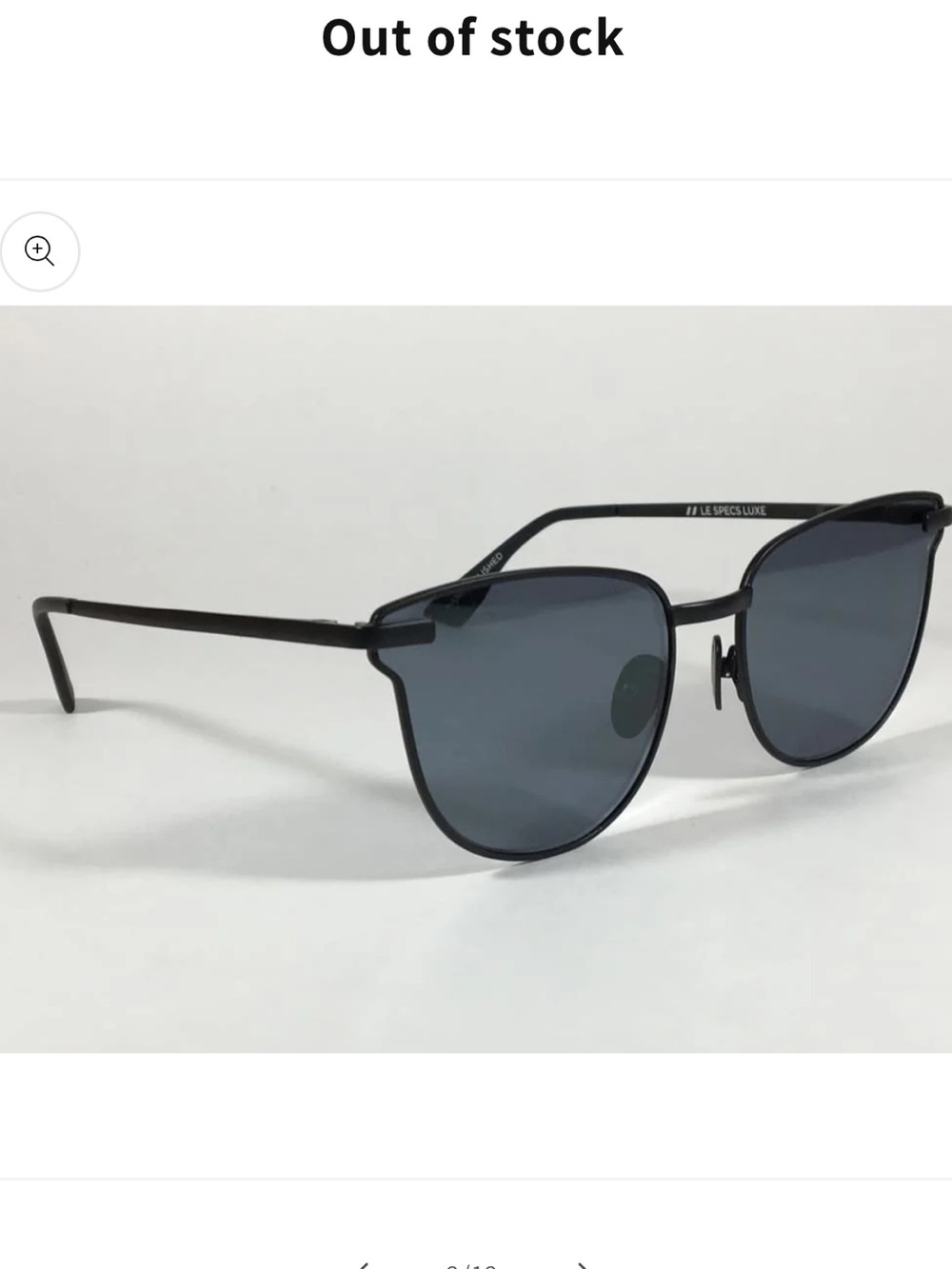 Le Specs Luxe Pharaoh Sunglasses